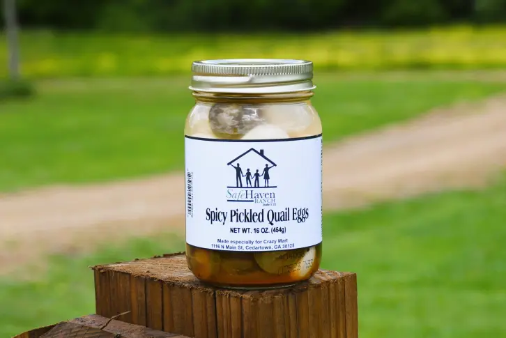 Spicy Pickled Quail Eggs
